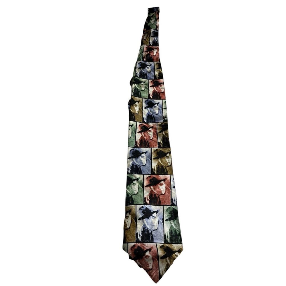 Vintage 1997 Ralph Marlin Shapes Of Boogie Rm Style Novelty Necktie tie Unique